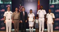Navy Officer Graduates Near Top of Class In US